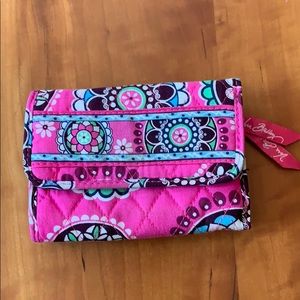 Vera Bradley tri-fold wallet